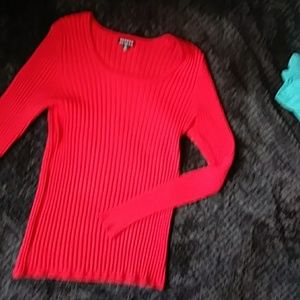 Red sweater